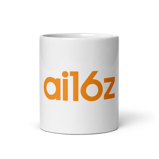 ai16z White Glossy Mug - 11 oz & 15 oz