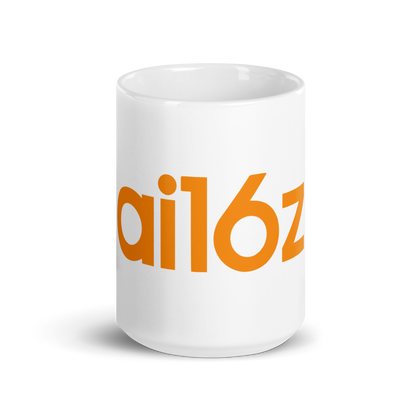 ai16z White Glossy Mug - 11 oz & 15 oz